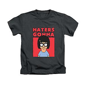 Bobs Burgers Haters Gonna Hate Block Type Kids T-Shirt 