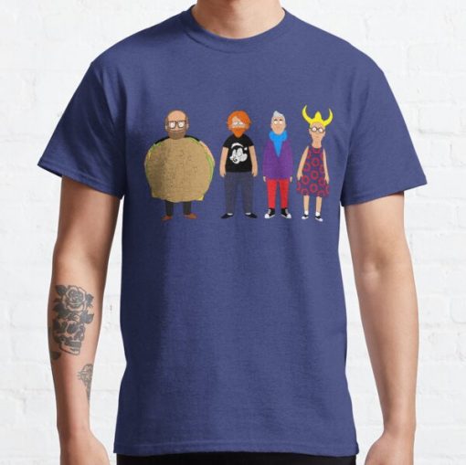 Bob's Burgers Phish by Custeez Classic T-Shirt RB0902 product Offical bob burger Merch