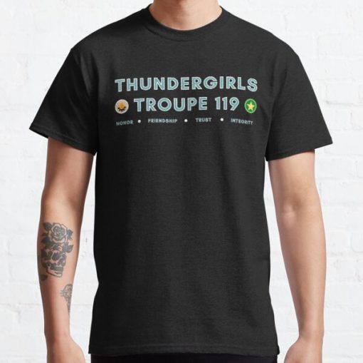 Bob's Burgers | ThunderGirls Troupe 119 | Tina Belcher | Thunder Girls | Unique Gift Classic T-Shirt RB0902 product Offical bob burger Merch