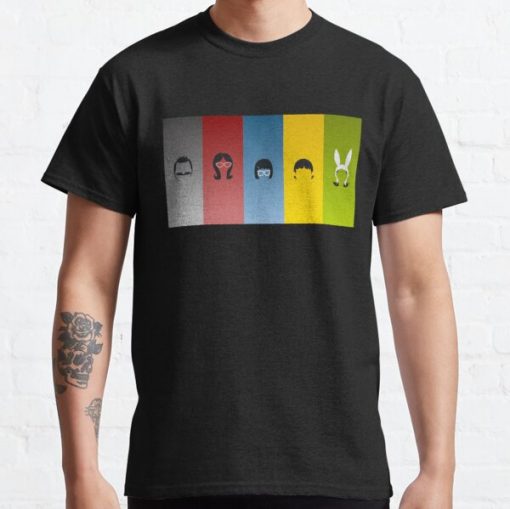 best fashion premium with Bob's Burgers Classic T-Shirt RB0902 product Offical bob burger Merch