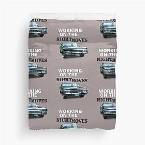 Supernatural  Bob Seger Lyric Graphic Duvet Cover