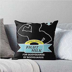 Fight bodyguards milk Throw Shirt Pillow