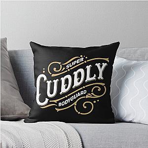 Super Cuddly Bodyguard Throw Pillow