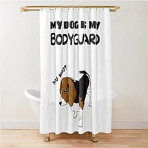 My Dog Is My Shower Curtain
