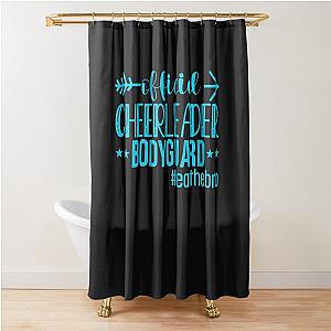Funny Official Cheerleader Bodyguard Shower Curtain