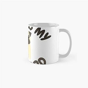 my dog is my bodyguard Classic Mug