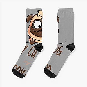 MY Cute Dog is My Bodyguard Socks