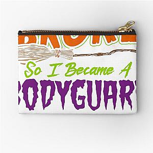 Bodyguard Halloween Zipper Pouch
