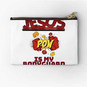 Jesus IS My Bodyguard Zipper Pouch