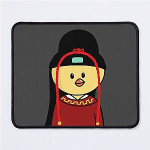 Weird Chick Bodyguard Mouse Pad
