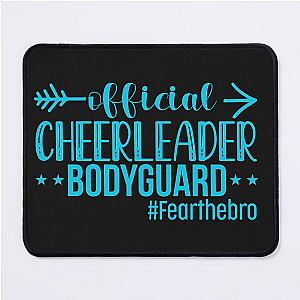 Funny Official Cheerleader Bodyguard Mouse Pad