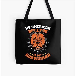 Bulldog Bodyguard Tote Bag