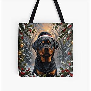 Santa's Bodyguard Tote Bag