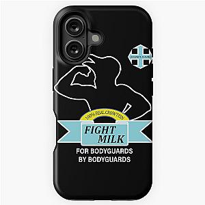 Fight milk tough bodyguards iPhone case