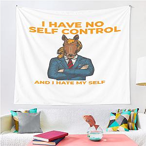 Bojack Horseman It Get Easier Back In 90 S Design Tapestry Premium Merch Store