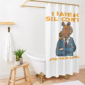 Bojack Horseman It Get Easier Back In 90 S Design Shower Curtain Premium Merch Store RB0602