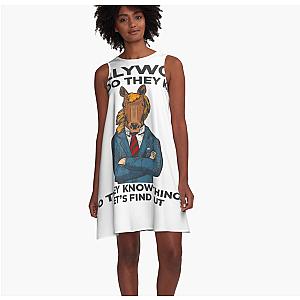 Bojack Horseman It Get Easier Back In 90 S Let S Find Out A-Line Dress Premium Merch Store RB0602