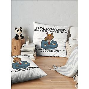 Bojack Horseman It Get Easier Back In 90 S Let S Find Out Throw Pillow Premium Merch Store