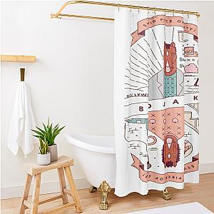 Piece Of Sh T Bojack Horseman Shower Curtain Premium Merch Store RB0602