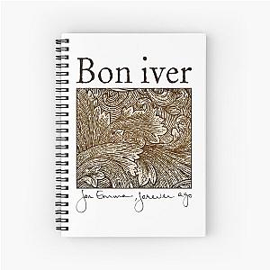 Bon Iver Spiral Notebook