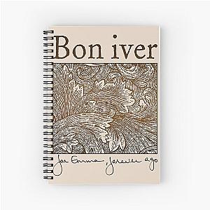 Bon Iver - For Emma, Forever Ago   Spiral Notebook