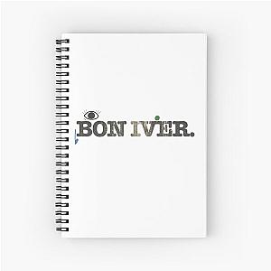 BON IVER Spiral Notebook