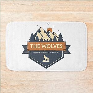 Bon Iver The Wolves Bath Mat