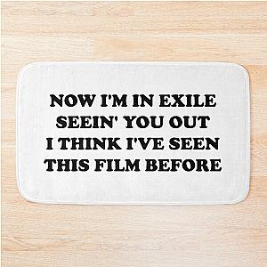 Bon Iver Exile Bath Mat