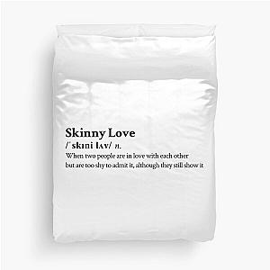 Bon Iver Aesthetic Love Quote Lyrics Duvet Cover