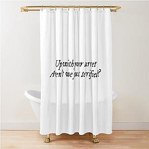 Bon Iver Roslyn Shower Curtain