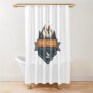 Bon Iver The Wolves Shower Curtain