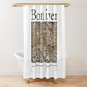 Bon Iver Shower Curtain