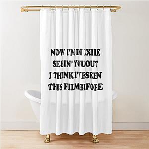 Bon Iver Exile Shower Curtain