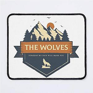 Bon Iver The Wolves Mouse Pad