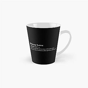 Bon Iver Aesthetic Love Quote Lyrics Black Tall Mug