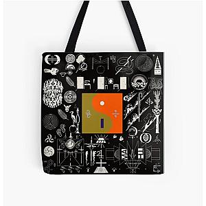 Bon Iver 22 a millon All Over Print Tote Bag