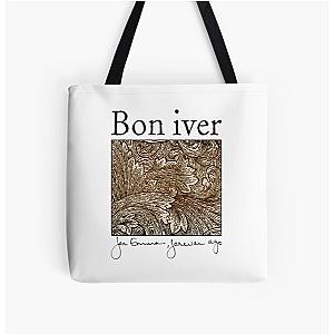 Bon Iver All Over Print Tote Bag