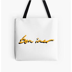 Bon Iver All Over Print Tote Bag