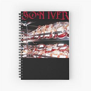 Bon Iver Blood Bank Spiral Notebook