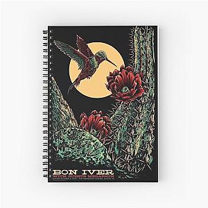 Bon Iver Austin 09 Taylor Spiral Notebook