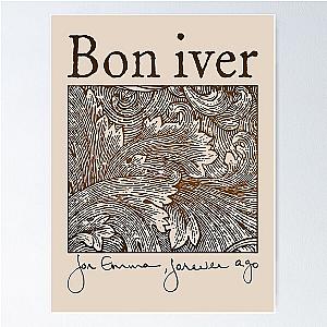 Bon Iver - For Emma, Forever Ago  Poster