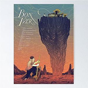 Kevin Tong Bon Iver Poster