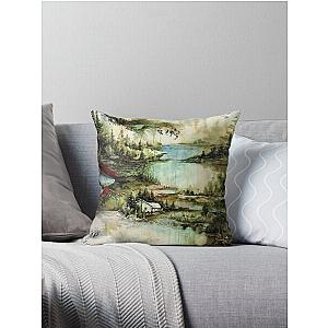 Bon Iver Forest Throw Pillow