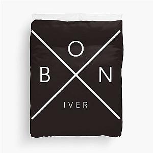 bon iver rock Duvet Cover