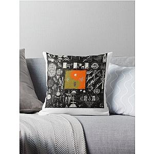 Flume Never Be Like You Bon Iver  A Million Carl Cox Throw Pillow