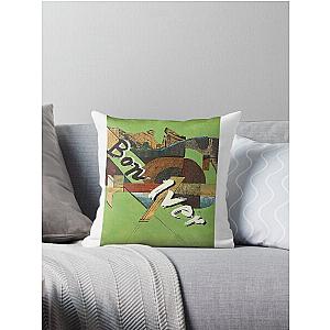 Flume Never Be Like You Bon Iver Retro Throw Pillow