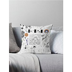 eric timothy carlson bon iver Throw Pillow