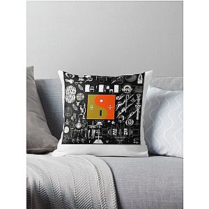 Flume Never Be Like You Bon Iver Berghain Throw Pillow