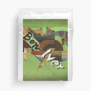 Flume Never Be Like You Bon Iver Retro Duvet Cover