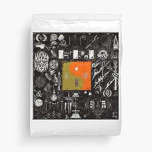 Flume Never Be Like You Bon Iver  A Million Carl Cox Duvet Cover